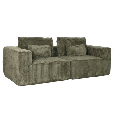 Green couch 220x158x91cm