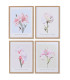 Set of 4 wall frames 30x2x40cm