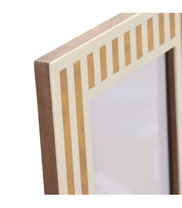 Photo Frame stripes 17x1.8x21.5cm