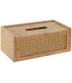Bamboo rectangular Tissue Box 25x13x10cm