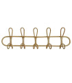 Wall Coat Rack Rattan 65x5.5x20cm
