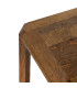 Table basse rectangulaire en bois de manguier 130x80x45cm