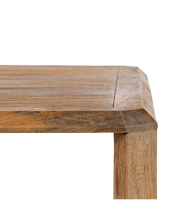 Table basse rectangulaire en bois de manguier 130x80x45cm