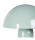 Lampe à poser champignon en métal vert menthe 22x22x31.5cm