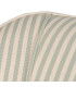 Armchair beige and green stripes 54x64x73cm