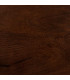 Table basse ovale en bois de manguier 110x60x43cm