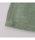Set de 2 serviettes de table 100% coton vert 40x40cm