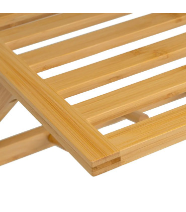 Wall Coat Rack bamboo 50x30x20cm