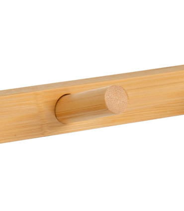 Wall Coat Rack bamboo 50x30x20cm