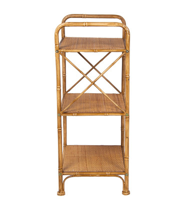 Nightstand METAL 37x29x68cm