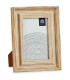 Photo Frame plastic Wood and gold15x10cm
