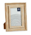 Photo Frame plastic Wood and gold15x10cm