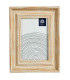 Photo Frame plastic Wood and gold15x10cm