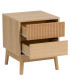 Table de chevet 2 tiroirs 40x39x48cm