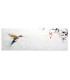 Tableau décoratif panoramique oiseau 150x3x50cm