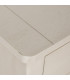 Console classique en bois blanc 2 tiroirs 110x28x75cm