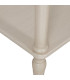 Console classique en bois blanc 2 tiroirs 110x28x75cm