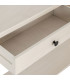 Console classique en bois blanc 2 tiroirs 110x28x75cm