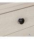 Console classique en bois blanc 2 tiroirs 110x28x75cm