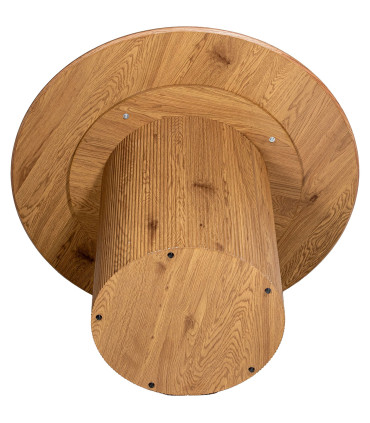 Round design table 120x120x76cm