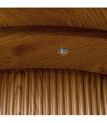 Round design table 120x120x76cm