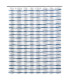 Shower Curtain Blue and White stripes Polyester 180x200cm