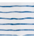Rideau de douche bleu et blanc rayures 180x200cm