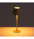 Table Lamp LED metal beige wireless 9x9x27cm