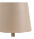 Table Lamp LED metal beige wireless 9x9x27cm