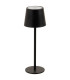 Table Lamp LED metal black wireless 9x9x27cm