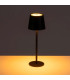 Table Lamp LED metal black wireless 9x9x27cm
