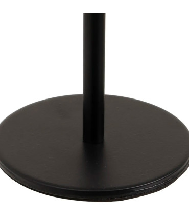 Table Lamp LED metal black wireless 9x9x27cm