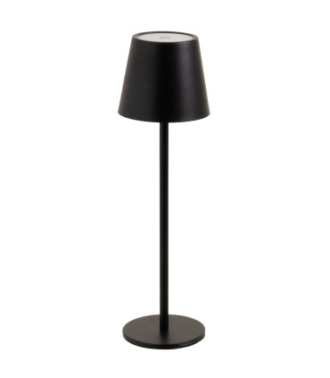 Table Lamp LED metal beige wireless 11x11x37cm