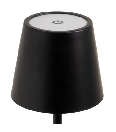 Table Lamp LED metal beige wireless 11x11x37cm
