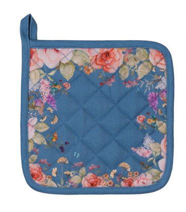 Potholder 100% Cotton blue 20x20cm