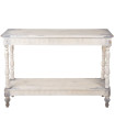 Console wood white 110x35x78cm