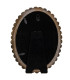 Photo Frame oval white and gold 13x18cm