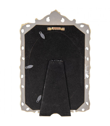 Photo Frame Resine grey and gold 13x18cm