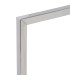 Porte serviette sur pied en métal argenté 3 bras 45x22x85cm