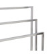 Silver Towel Holder 45x22x85cm