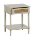 Bedside Table Wood grey 48x40x61.5cm