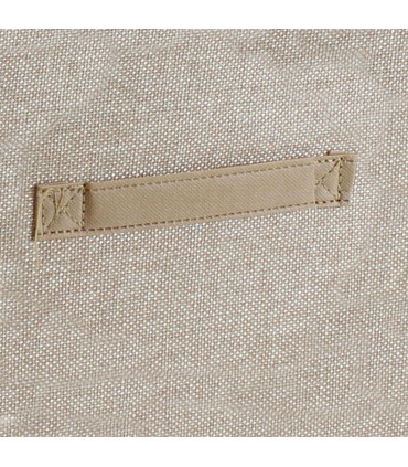 Panier de rangement cube jute 31x31x31cm