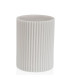 Toothbrush holder white 7x7x10cm