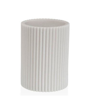 Toothbrush holder white 7x7x10cm