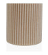 Soap dispenser resine beige 7x7x17.5cm