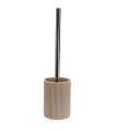 Toilet Brush beige resine 9.5x9.5x37cm