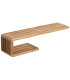 Étagère murale en bois de teck 80x21x20cm