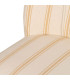 Armchair beige and yellow stripes 54x64x73cm