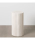 Design selette white wood 30x30x60cm