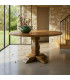 Round table mango wood 150x150x76cm